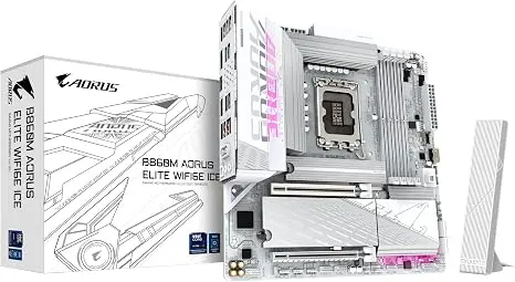 Gigabyte B860M AORUS Elite WiFi6E ICE